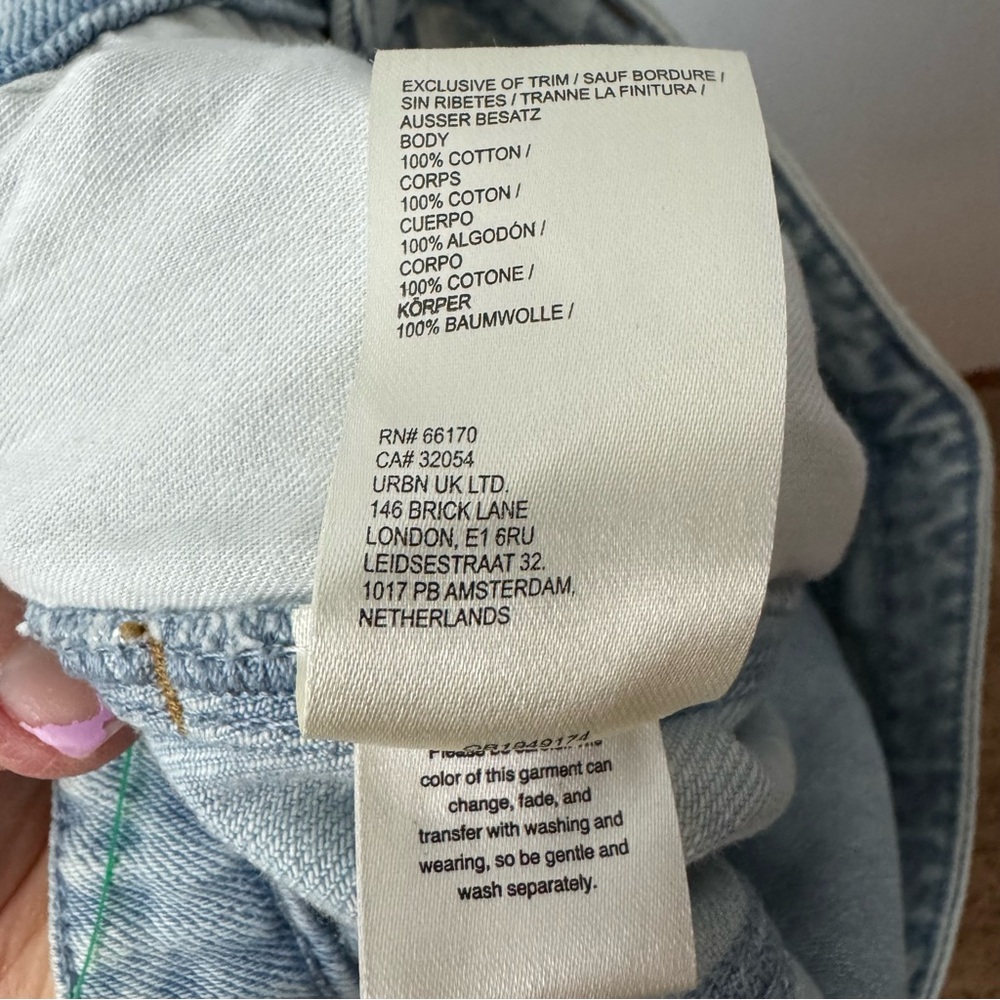 Anthropologie The Kenna Mid-Rise Heritage Barrel Jeans by Pilcro size 27 - Picture 7 of 8